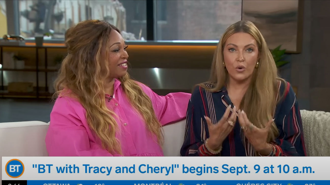 Cheryl and Tracy on Breakfast Television